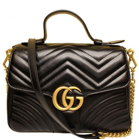 gucci marmont small shoulder bag black|gucci marmont small matelasse bag.